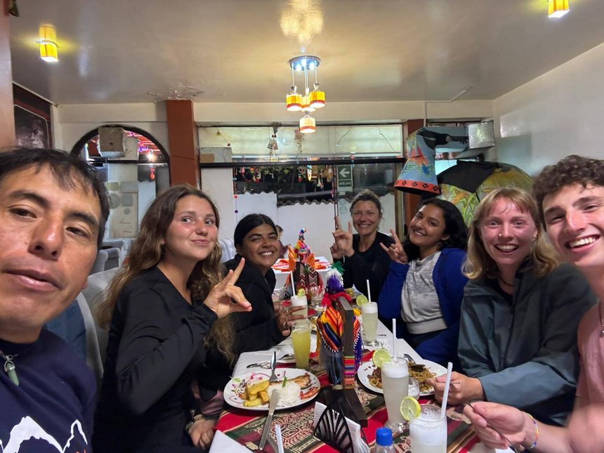 Machupicchu Trekking - Salkantay Trek enjoy
