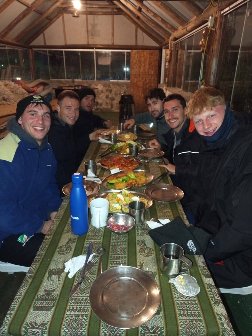 salkantay trek food